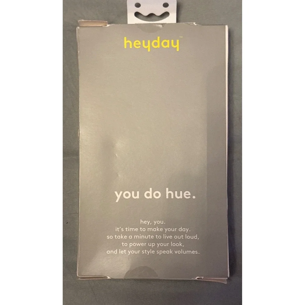 NEW Heyday Clear Phone Case for iPhone 15 Pro‎ Max Transparent
